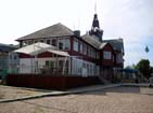 The KSSS (Royal Swedish Sail Association) club house and restaurant, always a lively place in summer nights.
