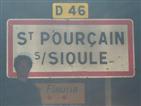 Village sign.