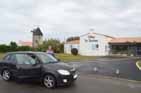Parking in front of Noirmoutier Tourist Office...