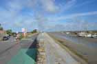 Noirmoutier-en-I'lle Harbour (our car to the left)...