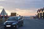 Our car at mainland Europe next to Passage du Gois...