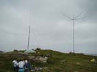 Antennas and operating posisition