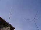 Antennas - Vertical and 3el Skypper.