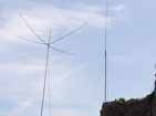 Antennas - Vertical and 3el Skypper.