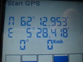 GPS - N 62�12.953 E 005�28.418