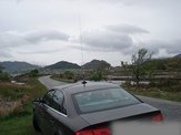 Maroy island in the background