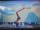 GPS map mode