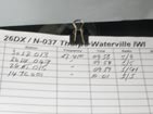 26DX/N037 info and log sheets