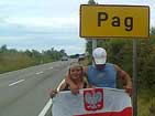 arrival on Pag