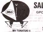 Boatticket Fiji Suva to Vanua Balavu.