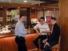 30DX012 Xavier, 51AT226 Reginald and 14AT034 Gerard chatting at the bar...